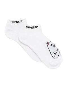 Носки Lord Nermal Low Socks White 2021 Ripndip