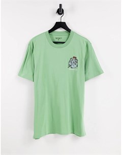 Зеленая футболка ill world Carhartt wip