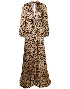 Вечернее платье Piera с леопардовым принтом Temperley london