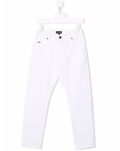 Джинсы скинни средней посадки Emporio armani kids