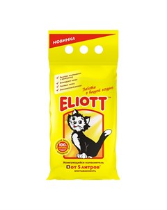 Наполнитель для кошачьего туалета Clumping комкующийся 2 5кг Eliott