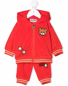 Спортивный костюм Teddy с блестками Moschino kids