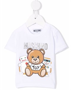 Футболка с принтом Moschino kids