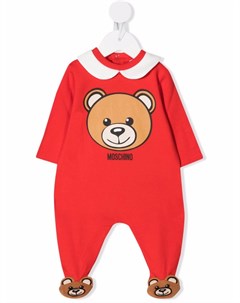 Пижама Teddy Bear с логотипом Moschino kids