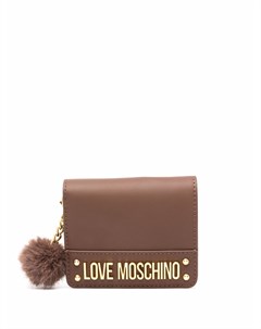 Кошелек с помпоном Love moschino