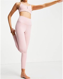 Розовые леггинсы длиной 7 8 Nike Yoga Nike training