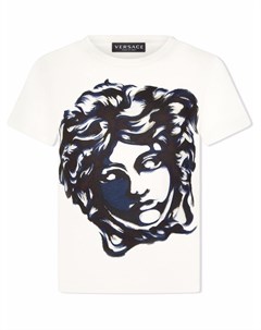 Футболка с принтом Medusa Versace kids