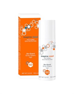 Inspira Sun Guard Солнцезащитная эмульсия SPF 50 150мл Inspira cosmetics