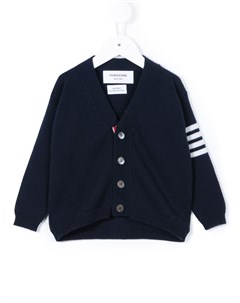 Кашемировый кардиган с V образным вырезом Thom browne kids