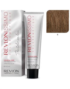 6 краска для волос темный блондин RP REVLONISSIMO COLORSMETIQUE 60 мл Revlon professional