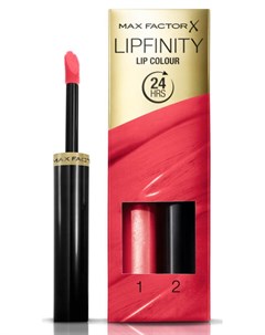 Помада губная стойкая и увлажняющий блеск 026 Lipfinity so delightful Max factor