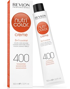 400 краска 3 в 1 для волос оранжевый NUTRI COLOR CREME 100 мл Revlon professional