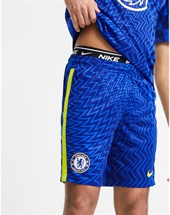 Синие шорты Chelsea FC 2021 2022 Home Stadium Nike football