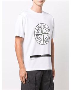 Футболка с логотипом Stone island