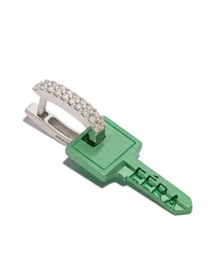 Серьги Key из белого золота с бриллиантами Eera