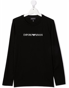 Футболка с логотипом Emporio armani kids