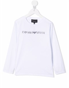 Футболка с логотипом Emporio armani kids