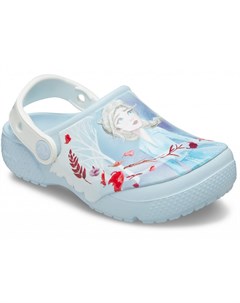 Сабо для девочек Kids Fun Lab Disney Frozen 2 Clog Mineral Blue Crocs