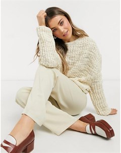 Пуловер кремового разнооттеночного цвета Cotton:on