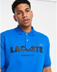 Футболка поло с логотипом Live Lacoste