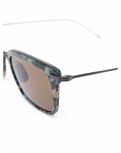 Солнцезащитные очки в оправе черепаховой расцветки Thom browne eyewear