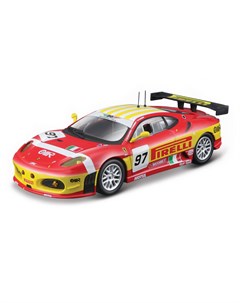 Коллекционная машинка Феррари 1 43 Ferrari Racing F430 GTC 2008 красная Bburago