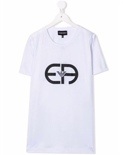 Футболка с логотипом Emporio armani kids