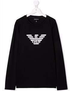 Футболка с логотипом Emporio armani kids