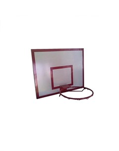 Щит баскетбольный тренировочный фанера 12 мм без основания 120x75 см УТ0085 Ellada
