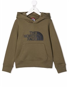 Худи с вышитым логотипом The north face kids