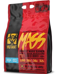 Гейнеры Mass 6810 гр клубника банан Mutant