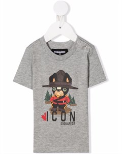 Футболка с принтом Icon Dsquared2 kids