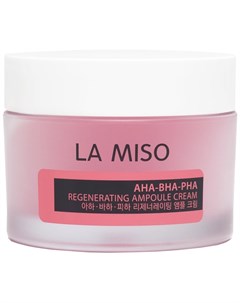 Крем Regenerating Ampoule Cream Ампульный Обновляющий с Кислотами 50 мл La miso