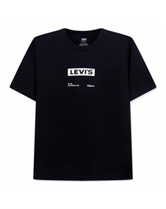 Мужская футболка Relaxed Fit Tee Boxtab Text Caviar Levi's®