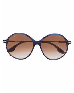 Солнцезащитные очки в массивной круглой оправе Victoria beckham eyewear