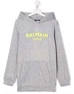 Худи с логотипом Balmain kids