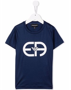 Футболка с логотипом Emporio armani kids