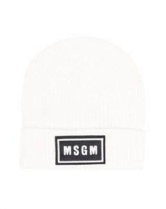 Шапка бини с нашивкой логотипом Msgm kids