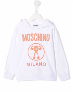 Худи с логотипом Moschino kids