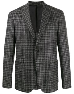 Однобортный пиджак в клетку Z zegna