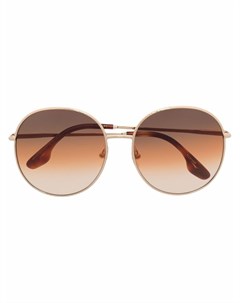 Солнцезащитные очки в круглой оправе с эффектом градиента Victoria beckham eyewear