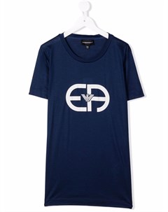 Футболка с логотипом Emporio armani kids