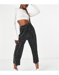 Плиссированные кюлоты в горошек ASOS DESIGN Tall Asos tall