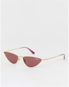 Солнцезащитные очки кошачий глаз Eyewear x Gigi Hadid 0VO4138S Vogue