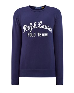 Базовый свитшот с контрастным вышитым логотипом Polo ralph lauren