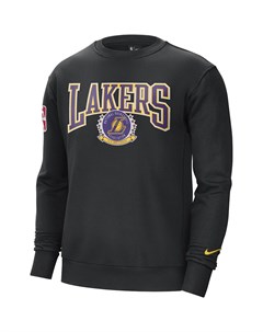 Мужская толстовка Los Angeles Lakers Fleece Crew Nike