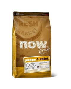 NOW Fresh Grain Free сухой беззерновой корм для щенков с индейкой уткой и овощами 5 45 кг Now natural holistic