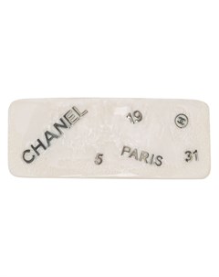 Заколка для волос 1999 го года с логотипом CC Chanel pre-owned