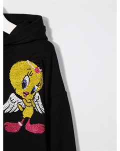 Платье Looney Tunes с капюшоном Philipp plein junior