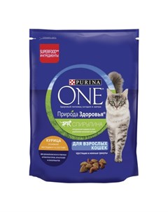 Природа Здоровья сухой корм для кошек с высоким содержанием курицы 180 г Purina one